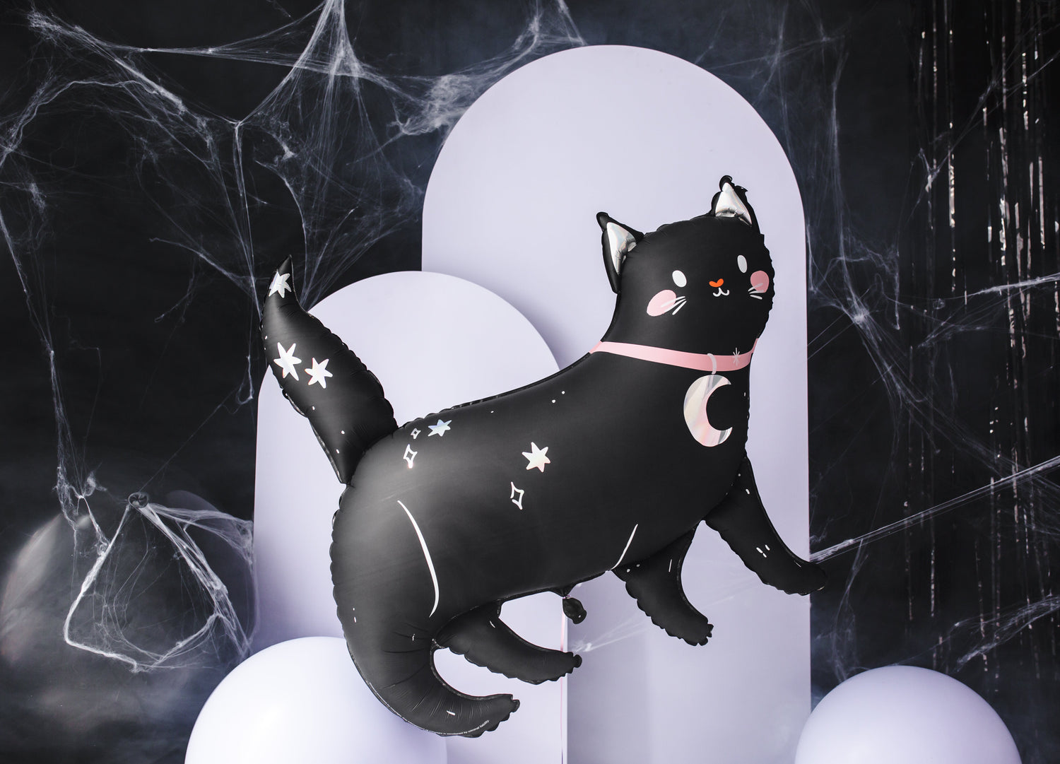 Globo Gatito Negro Halloween