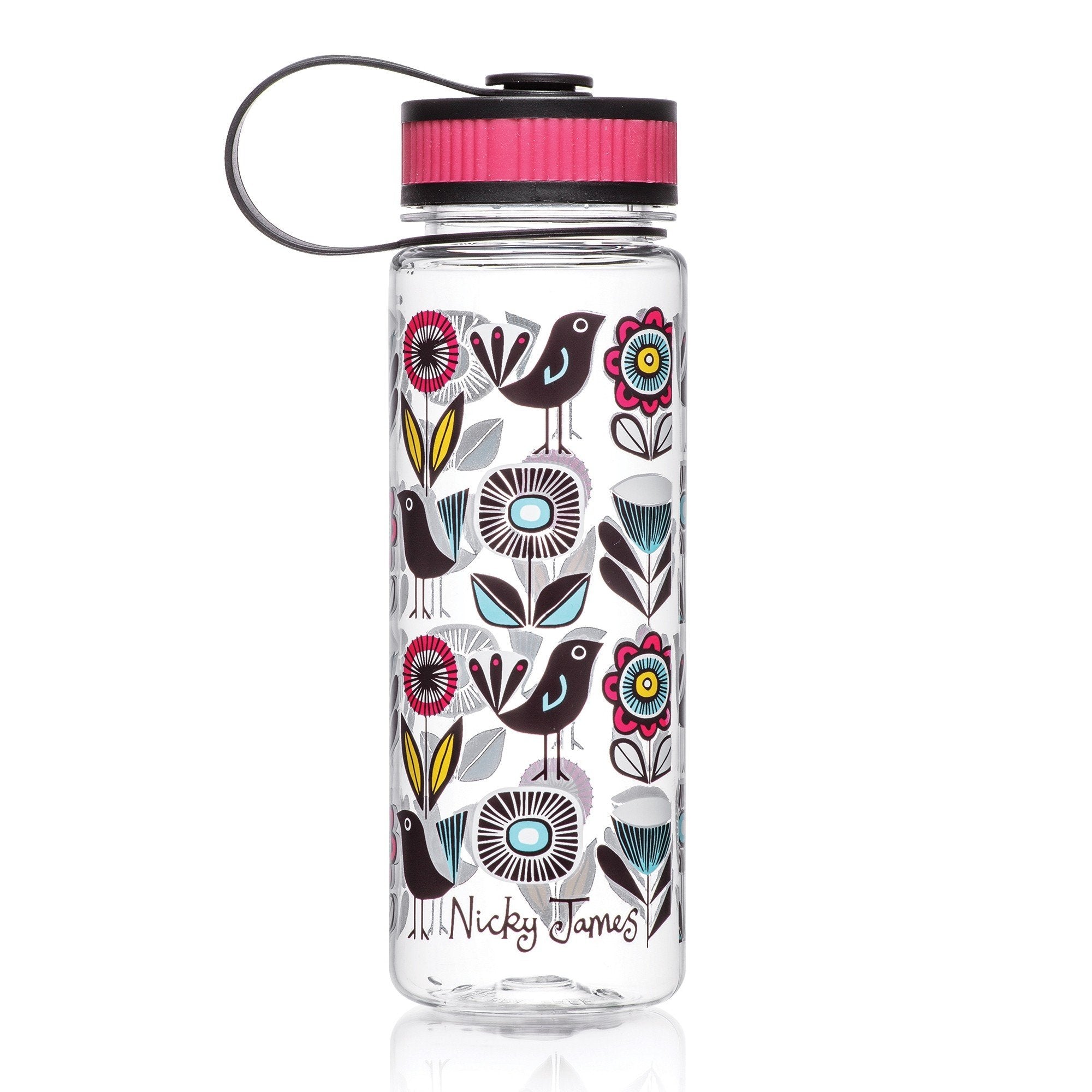 Drinking Bottle Fifties Floral
