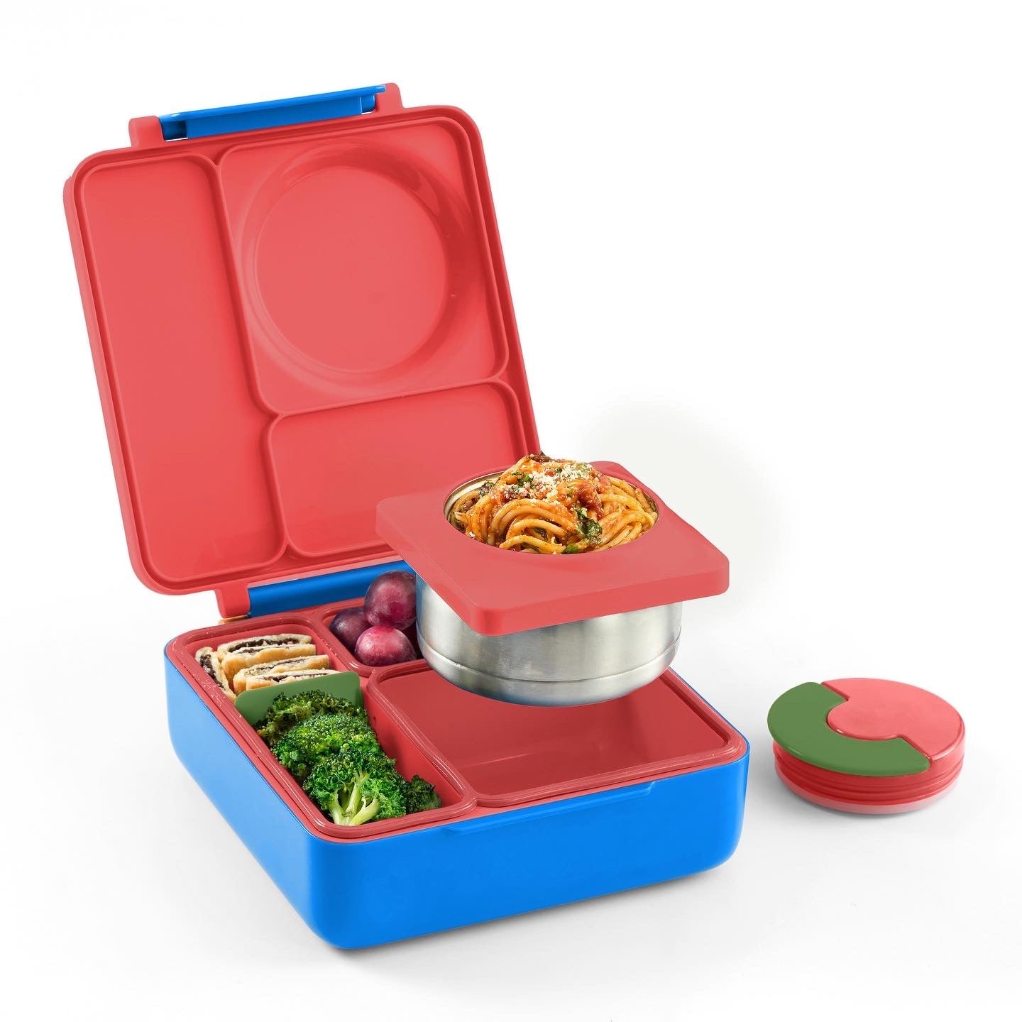 Lonchera Omiebox Bento Box Con Aislamiento Térmico Roja Edición Limitada
