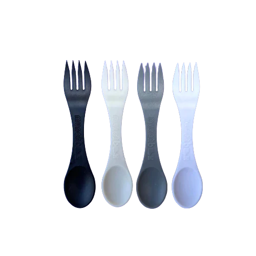 Juego de Mini Sporks Cuchara y Tenedor en uno