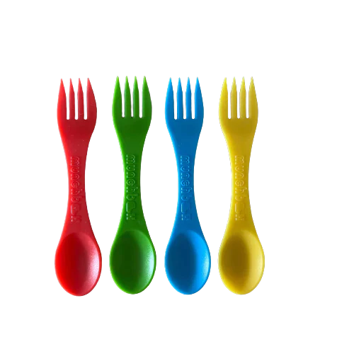 Juego de Mini Sporks Cuchara y Tenedor en uno