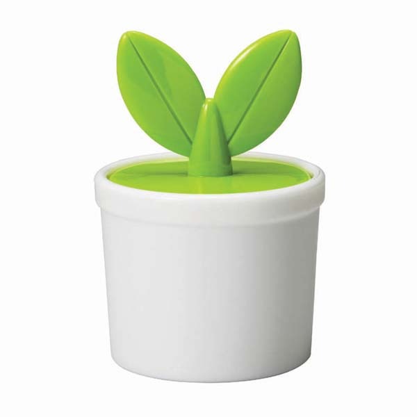 Mini Brocha de Silicón Hojas Verde