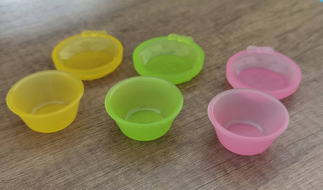 Mini Contenedores pastel