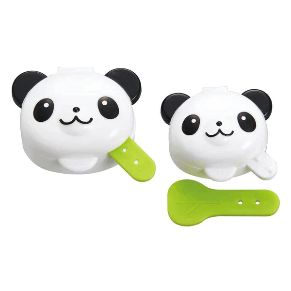 Mini contenedores Cabecitas Pandas con palita