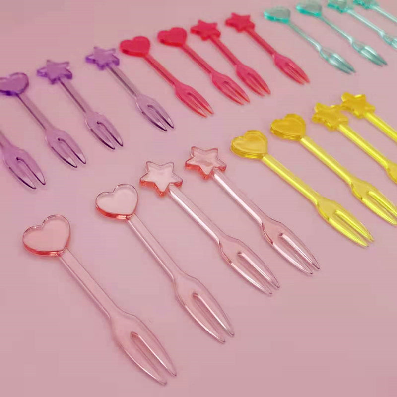 Mini tenedores pastel