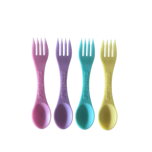 Juego de Mini Sporks Cuchara y Tenedor en uno